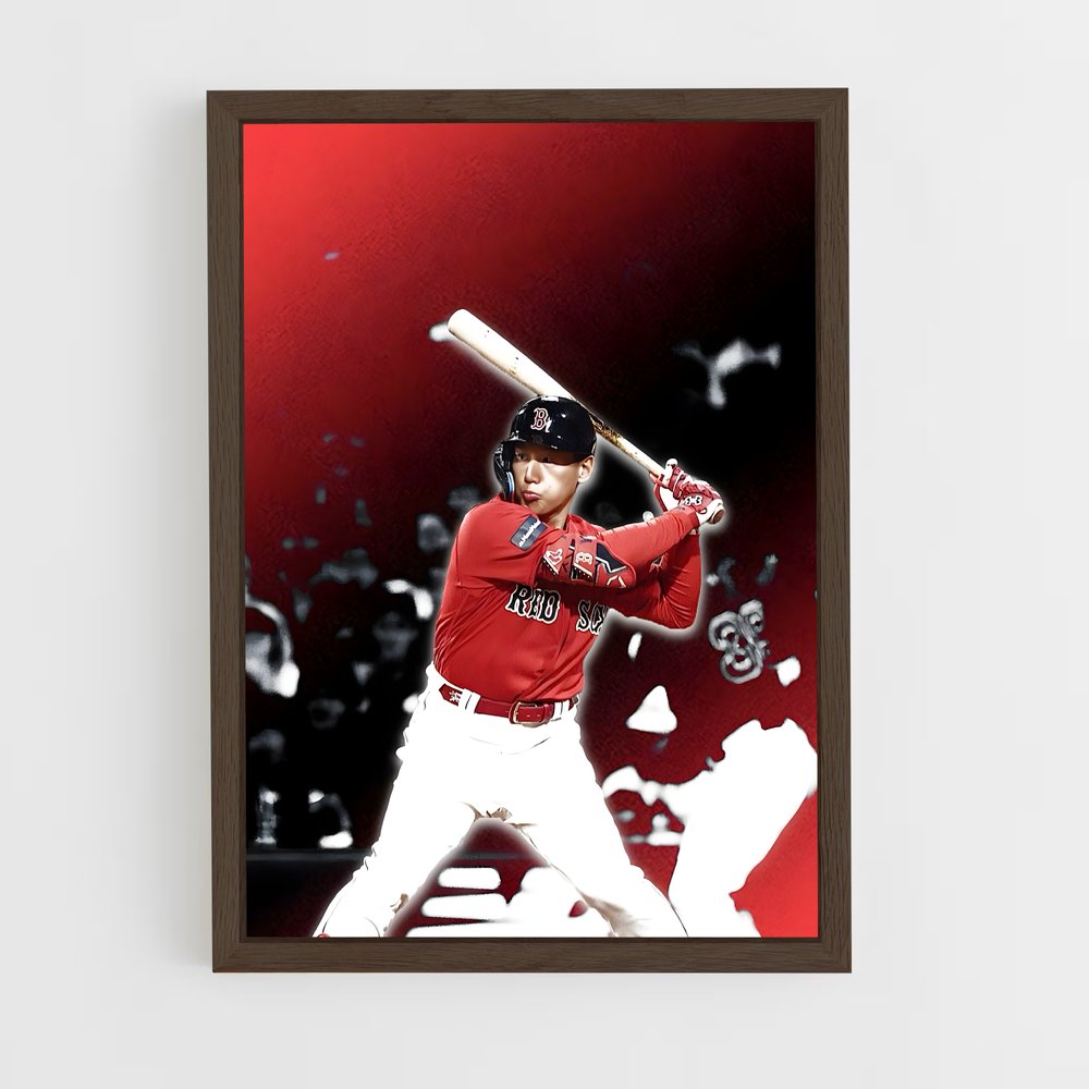 Poster Masataka yoshida – affiche Baseball (vue 5)